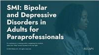 SMI: Bipolar and Depressive Disorders in Adults for Paraprofessionals