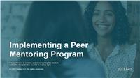 Implementing a Peer Mentor Program