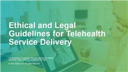 Ethical and Legal Considerations for Telehealth