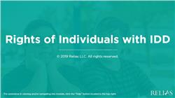 Rights of Individuals with IDD