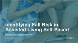 Identifying Fall Risk in Assisted Living Self-Paced